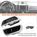 2011-2018 Porsche Cayenne 958 Center left + right dashboard air conditioning vents
