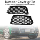 2 Stück Frontstoßstange Abdeckung Grill Bezel Einsatz für Audi Q5 2018-2022 Mesh