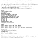 2016-2020 KIA SORENTO 3.3L 3342 CC V6 DOHC zadní spoiler, vyšší brzdové světlo 92700-C5000