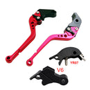 Long clutch and brake lever suitable for YAMAHA XSR900 XSR900GP MT-09 MT-09SP 2024-2025