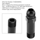 Rett -10AN Flare-kontakt på 1/2""NPT konisk rør turbo dreneringsadapter