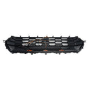 Grade preta da grade do pára-choque dianteiro para Toyota Tacoma 2024+ com barra de luz LED &