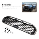 Parrilla de parachoques delantero Ford Ranger T8 2019-2023, color negro
