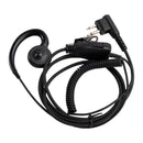 M-018 Small PTT-B6 Curve Hook Öronkrok Headset För GP2000 CP88 SP10 PRO1150 P040