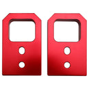 Gancho de Remolque Delantero para Toyota Tacoma 2024-2026 y 4Runner 2025-2026 Rojo Izquierdo y Derecho