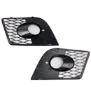 2ST Främre stötfångare Dimljusskydd Kylargrill Grill Passar Seat Leon Cupra 2005-2012
