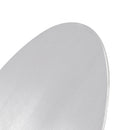 Oval blank aluminiumslegering nummerplade DIY Universal Passer til motorcykler