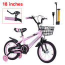 18" Kinderfahrrad Verstellbarer Sitz mit Hilfsrad