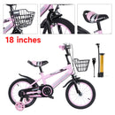18" Kinderfahrrad Verstellbarer Sitz mit Hilfsrad