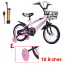 18" Kinderfahrrad Verstellbarer Sitz mit Hilfsrad