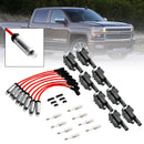 2007–2012 GMC Yukon XL Chevrolet Suburban 1500 2500 8x Zündspule + Zündkerze + Kabel UF414