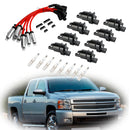 2007–2016 Cadillac Escalade Chevrolet Tahoe GMC Yukon 8x Zündspule + Zündkerze + Kabel UF414