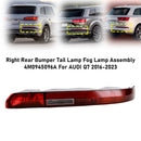 2016-2023 AUDI Q7 Heckstoßstange Heck Leuchte Fog Leuchte Einheit Rechts 4M0945096