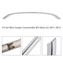 2007-2013 Mini Cooper Hatchback R56 S JCW Hood Strip Trim Chrome 51132751040