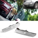 Et par hvide forkofanger sideblink til 2001-2005 Volkswagen Passat B5.5