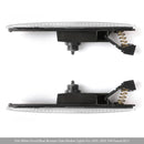 Et par hvide forkofanger sideblink til 2001-2005 Volkswagen Passat B5.5