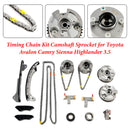 Toyota Avalon 3.5L 2006-2017 Kamaxelkedjesats Kamaxel 13050-31140 13080-31010 13562-0P010