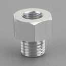 M12X1.5Mm To 1/8 Npt Gm Ls Engine Oil Pressure Sensor Adapter Aluminum Universal