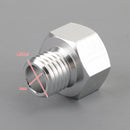 M12X1.5Mm To 1/8 Npt Gm Ls Engine Oil Pressure Sensor Adapter Aluminum Universal
