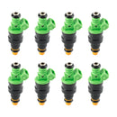 0280150558 42lbs Green Top Racing Wtryskiwacz paliwa 440CC EV1 Turbo 42lb/h 8 szt. Ogólny