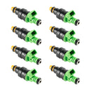 0280150558 42lbs Green Top Racing Wtryskiwacz paliwa 440CC EV1 Turbo 42lb/h 8 szt. Ogólny