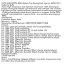 0280150558 42lbs Green Top Racing Wtryskiwacz paliwa 440CC EV1 Turbo 42lb/h 8 szt. Ogólny