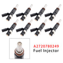 8Pcs Einspritzdüse Für Mercedes-Benz E350 R350 S400 C280 C300 3.5L A2720780249
