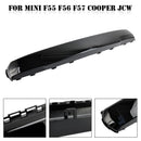 2013-2021 MINI F55 Cooper S Cubierta para placa de matrícula delantera, color negro brillante, genérico