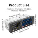 4.1" Single DIN Car MP5 Player Touch-Screen FM Stereo Radio Bluetooth + Carema