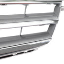 Grade do para-choque dianteiro adequada para Mercedes-Benz Classe C W204 com emblema LED C300/C350 2008–2014 Cromado genérico