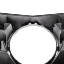 Grade do para-choque dianteiro adequada para Mercedes-Benz Classe C W204 com emblema LED C300/C350 2008–2014 Cromado genérico