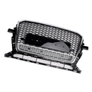 2013-2017 Audi Q5 Krom/Sort Front Honeycomb Kofangergitter