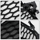 Grade de radiador estilo RS4 premium para Audi A4/S4 B8.5 modelo 2013-2016 - acabamento de alta qualidade