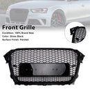 2013-2016 Audi A4 S4 B8.5 med Quattro RS4 stil gitter til den forreste kofanger
