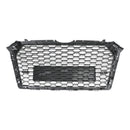 Audi A4 S4 B9 2017-2019 RS4 stil sekskantet grill, passer til sort