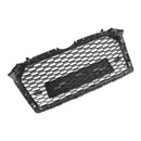 Audi A4 S4 B9 2017-2019 RS4 stil sekskantet grill, passer til sort