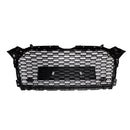 (Nota: No es compatible con A5 B8.5 2013-2017/A5 B9.5 2020-2021) Parrilla delantera deportiva estilo RS5 con diseño de panal de abeja 8W6-853-651-AB-FUQ 8W6-853-651-AB-RN4 Genérico