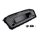 (Nota: No es compatible con A5 B8.5 2013-2017/A5 B9.5 2020-2021) Parrilla delantera deportiva estilo RS5 con diseño de panal de abeja 8W6-853-651-AB-FUQ 8W6-853-651-AB-RN4 Genérico