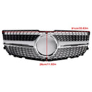 Mřížka předního nárazníku Fit Mercedes Benz X204 GLK Class 2013-2015 Diamond