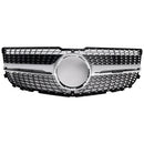 Mřížka předního nárazníku Fit Mercedes Benz X204 GLK Class 2013-2015 Diamond
