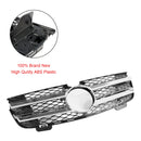 Frontgrill für die Stoßstange, passend für Mercedes Benz GL-Klasse X164 2007–2009, Chrom