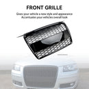 For Audi A3 8P 2004-2008 Pre-Facelift Radiator Grille Honeycomb Grille Front Tuning Grill Emblem Holder