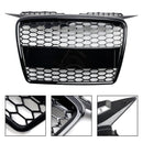 For Audi A3 8P 2004-2008 Pre-Facelift Radiator Grille Honeycomb Grille Front Tuning Grill Emblem Holder