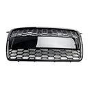 For Audi A3 8P 2004-2008 Pre-Facelift Radiator Grille Honeycomb Grille Front Tuning Grill Emblem Holder
