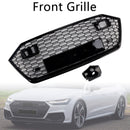 2019-2024 Audi A7 C8 S7 W/ACC Frontkofanger Grill Sort