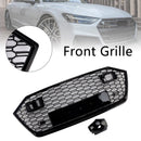 2019-2024 Audi A7 C8 S7 W/ACC Frontkofanger Grill Sort
