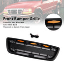1998-2000 Ford Ranger with LED lighting, matte black front bumper grille