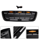 1998-2000 Ford Ranger with LED lighting, matte black front bumper grille