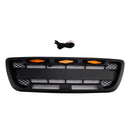 1998-2000 Ford Ranger with LED lighting, matte black front bumper grille