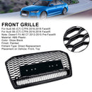 2016-2018 Audi A6 (C7) C7PA Facelift RS6 estilo grade frontal em malha de favo de mel preta